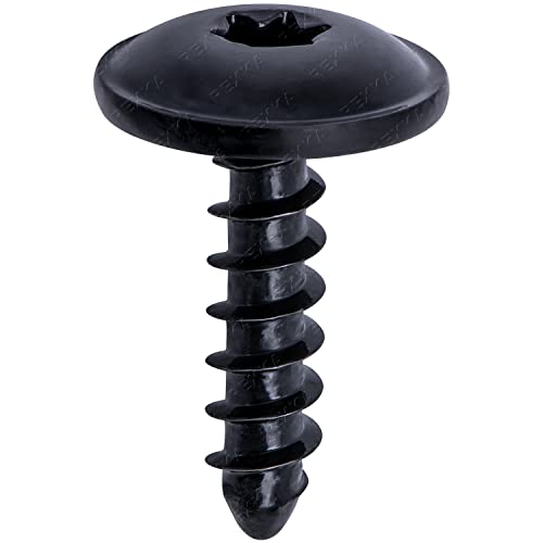 Rexka 30pcs M5-2.12 x 19mm T25 Torx Fender Liner Splash Guard Under Cover License Bracket Truss Head Tapping Screw Bolt Compatible with VW Audi Porsche N90892001 N90775001 - Image 1
