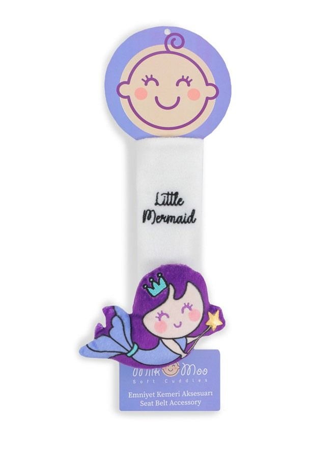 Milk & Moo Mermaid Seat Belt Pillow For Kids  - Image 3