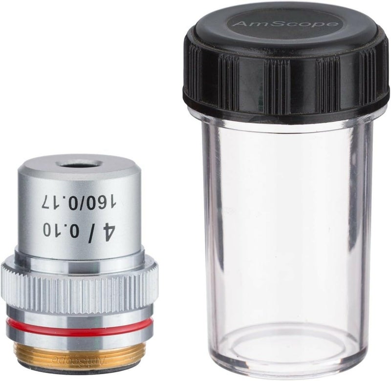 A4X 4X Achromatic Microscope Objective