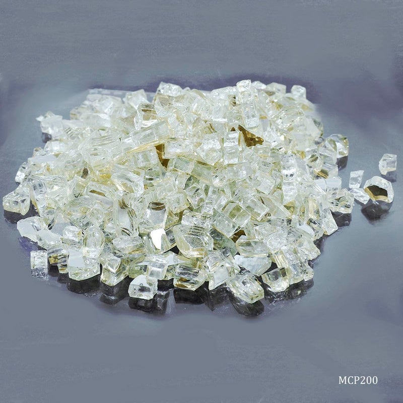 RH Resin Stones Mirror Crushes Platinum for Resin Art Clock Art GEODE Resin Work Arts and Crafts 200 Grams MCP200 - Image 3