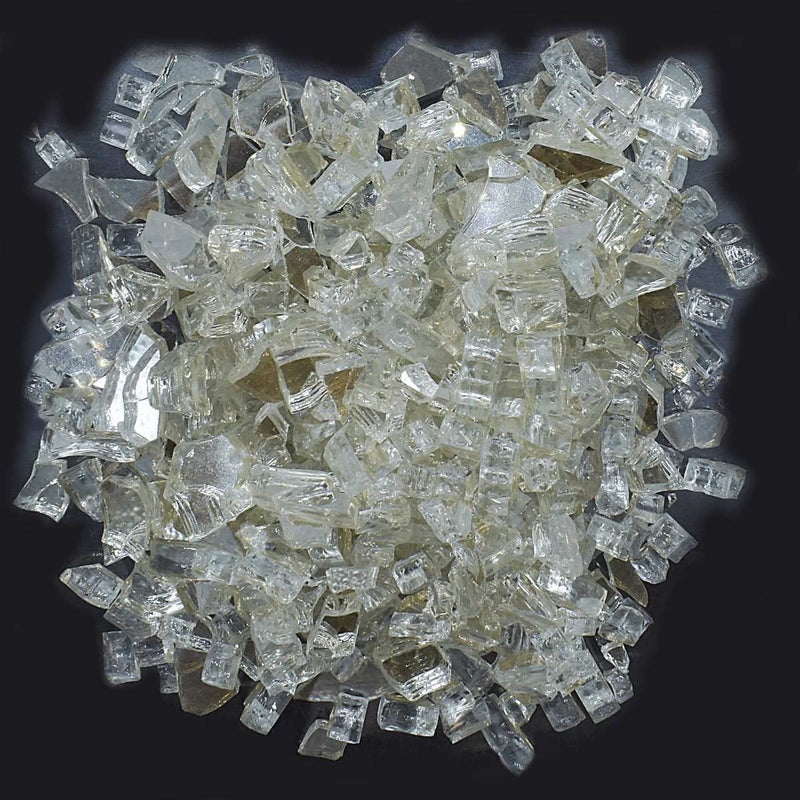 RH Resin Stones Mirror Crushes Platinum for Resin Art Clock Art GEODE Resin Work Arts and Crafts 200 Grams MCP200 - Image 2
