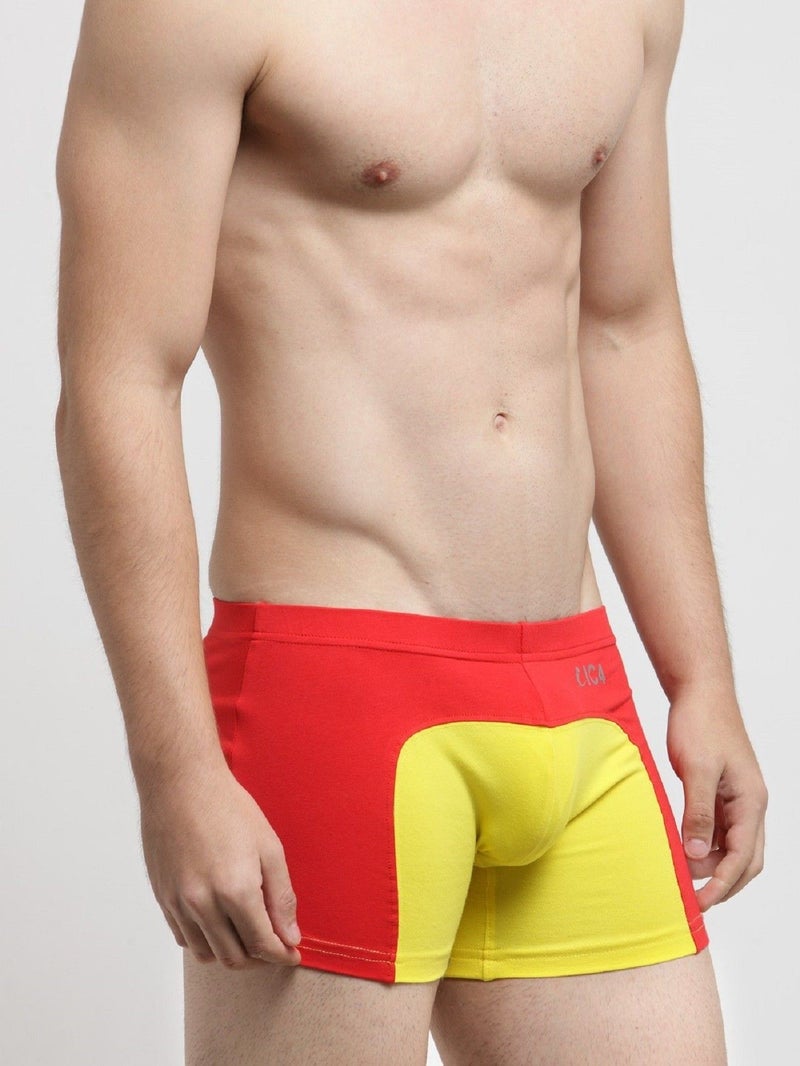 IC4 Store حزمة من 3 شورتات رجالية حمراء وصفراء - Image 2