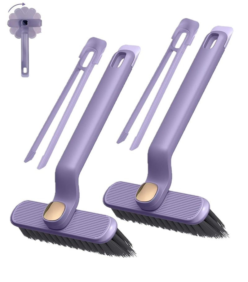 Dec Kitchenpro Multi-Function Bathroom Plastic Cleaning Brush, Tiles Cleaning Brush, Gap Cleaning Brushes for Bathroom, Floor Cleaner Brush (Multicolor) - Image 3