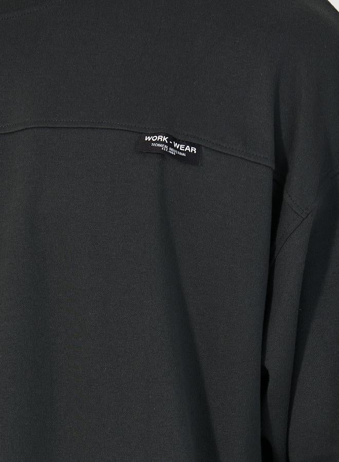 Styli Styli Boxy Fit Insert Label T-Shirt  - Image 3