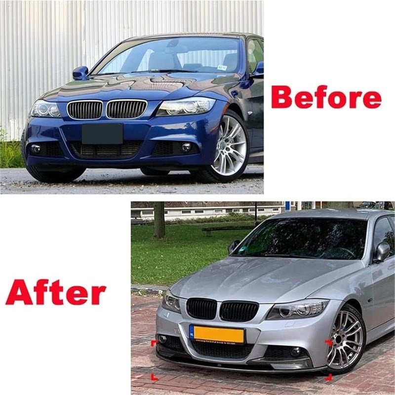 Wivplex Car Front Spoilers for BMW 3 Series E90 E91 - Image 2