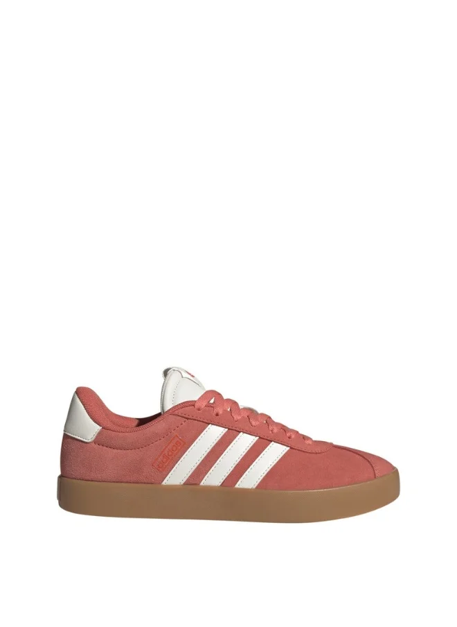 اديداس adidas VL COURT 3.0 Red Skateboarding SHOES for Women - 3.5