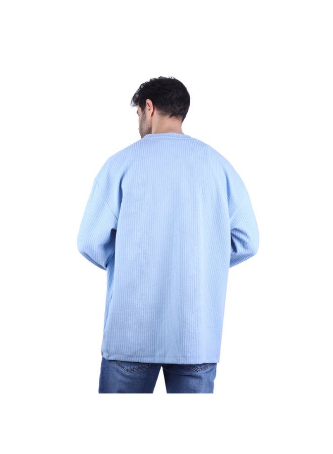 كوب سويت شيرت رجالي أنيق بأكمام طويلة - Image 3