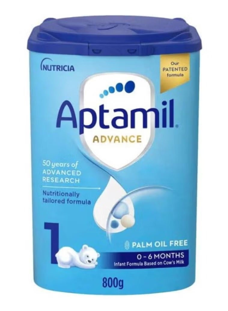Nutricia Aptamil Advance 1 Infant Milk Formula from 0-6 months 800g