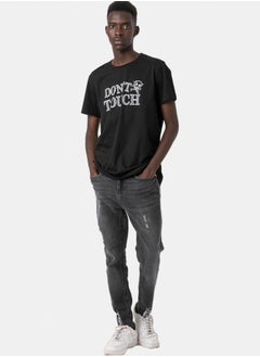 PRINT BASIC FIT T-SHIRT
