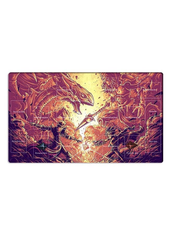 Mlikemat New Playmat Dark Magician CCG TCG Trading Card Game Mat + Free Bag (ZD014-200-A) - Image 1