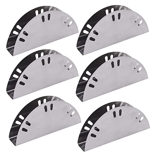 EVK® Stainless Steel Napkin Tissue Paper Holder and Dispenser with Holes for Kitchen, Restaurant, Office, Dining Table, Café, Hotels, Tissue Napkin Stand Holder (1) (6) - Image 1