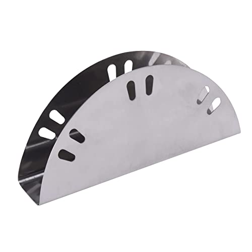 EVK® Stainless Steel Napkin Tissue Paper Holder and Dispenser with Holes for Kitchen, Restaurant, Office, Dining Table, Café, Hotels, Tissue Napkin Stand Holder (1) (6) - Image 2