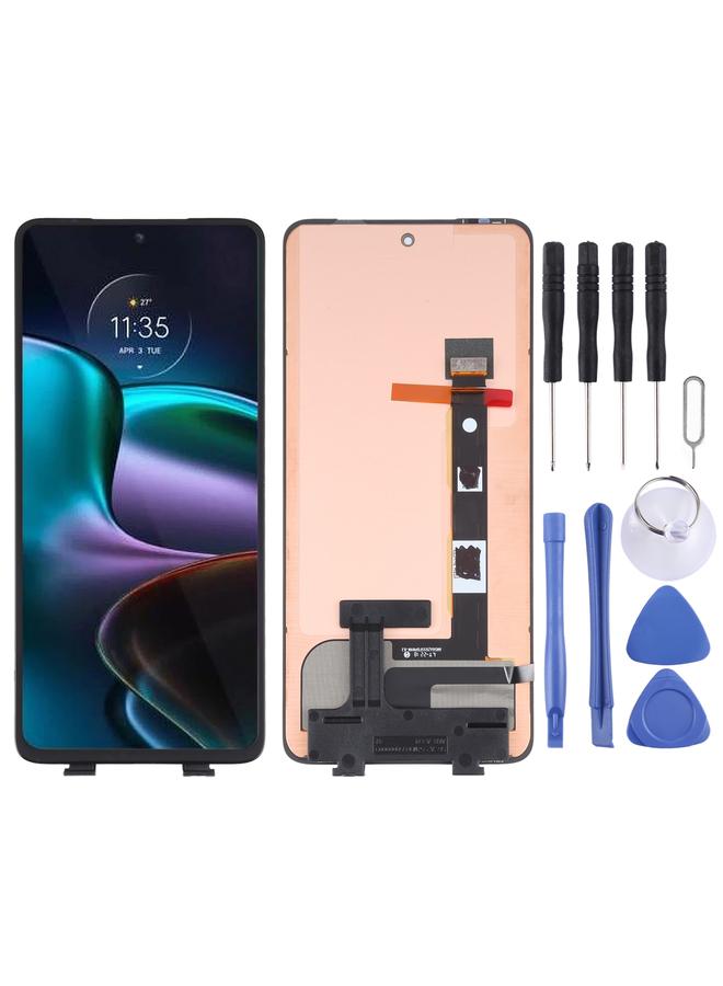 بديل لشاشة LCD AMOLED الأصلية لهاتف Motorola Moto Edge 30 مع مجموعة كاملة من المحول الرقمي - Image 1