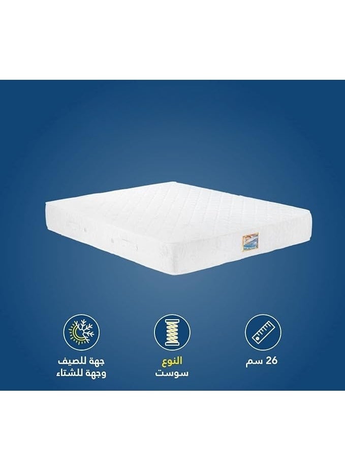 Retro Comfort Mattress, Soft and Supportive Bed Mattress for Home, Ensures Restful Sleep and Proper Spine Support - Image 4