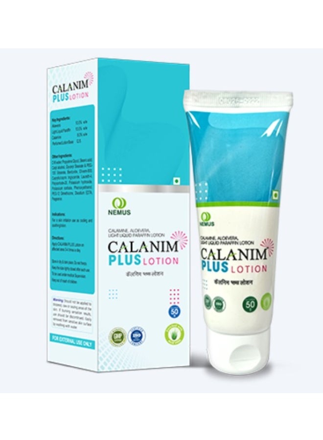 Nemus Calanim Plus Lotion 50g – Soothing Lotion for Itching, Rashes & Skin Irritation