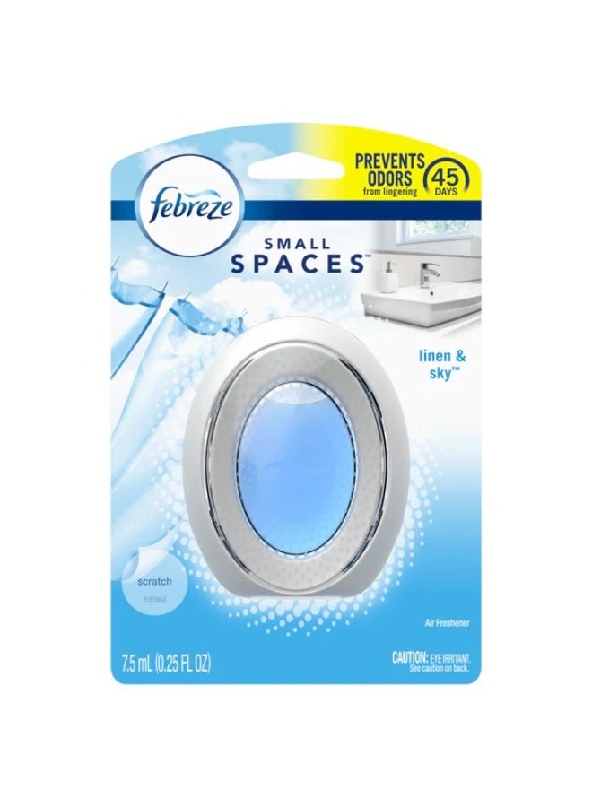 Febreze Small Spaces Linen & Sky Scent Air Freshener 0.25 oz - Image 1