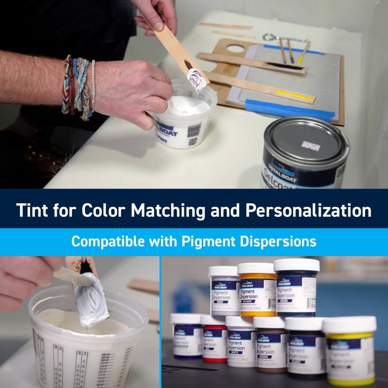 TotalBoat Marine Gelcoat for Boat Building, Repair and Composite Coatings (White, Quart with Wax) - Image 5