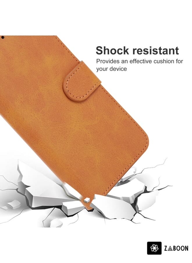 Green Tiger - Leather Phone Case For Nokia C5 Endi(Brown) - Image 1