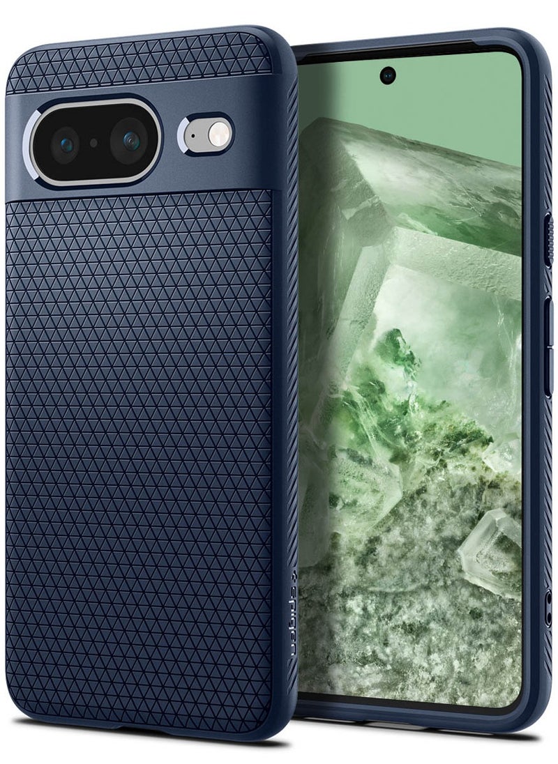 Spigen غطاء حماية Liquid Air لهاتف Google Pixel 8 - أزرق داكن 