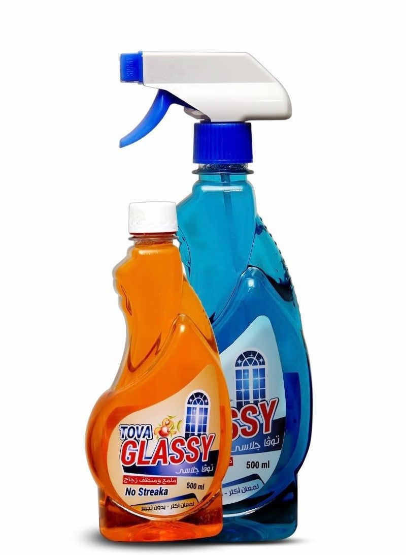 Glass and Window Cleaner 500ml + 500ml