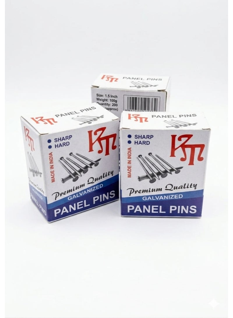 KM 3-Box KM Panel Pin Nails With Head - Image 1
