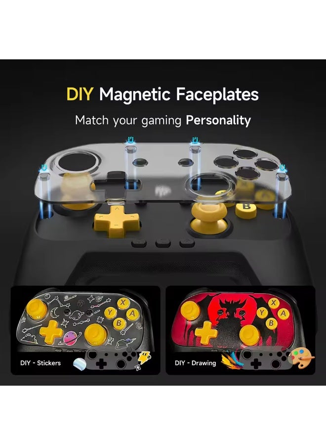 EasySMX S10C Gamepad 9-Axis Gyroscope 1000Hz Polling Rate Controller for Switch 1/2/PC/Android Phone/TV, Premium Joystick Turbo - Image 2