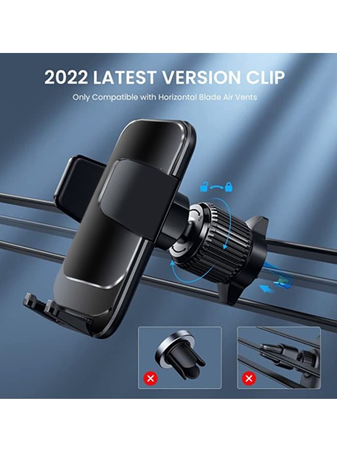 Captaintech Car Phone Holder Mount Phone Mount for Car Windshield Dashboard Air Vent Universal Hands-Free Automobile Mounts Cell Phone Holder Fit for iPhone Smartphones  - Image 3