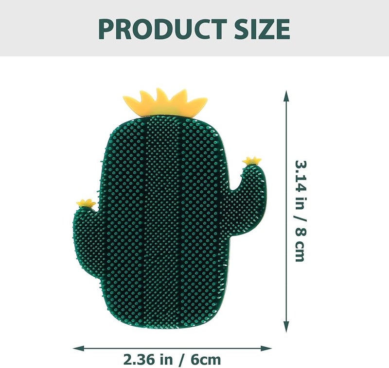 3Pcs Silicone Facial Brush For Women Soft Exfoliating Massage Skin Cleaner Multi Color - Image 3