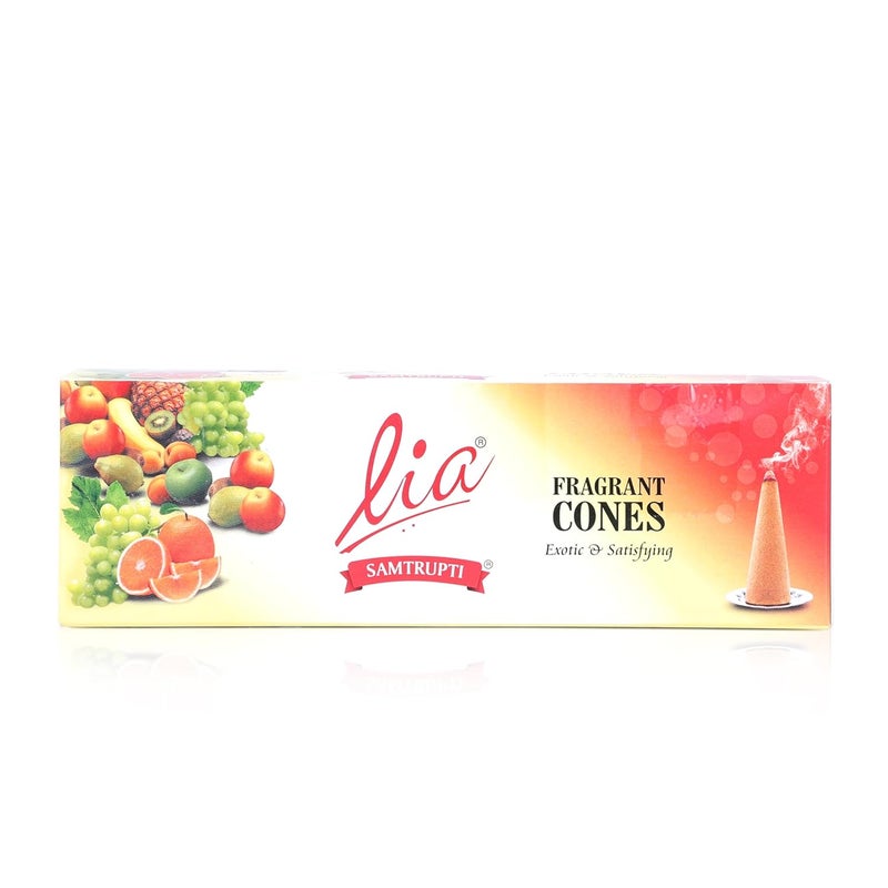 Cycle Pure Lia Incense Cones Combo Pack of 4 Fragrances 256N 64 Cones per Pack Floral FruityLong Lasting Dhoop Cones for Pooja Meditation Positive Vibes Freshness Relaxation - Image 3