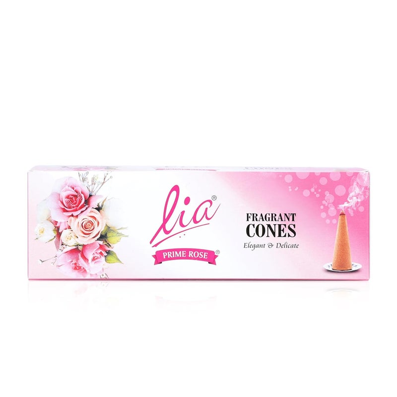 Cycle Pure Lia Incense Cones Combo Pack of 4 Fragrances 256N 64 Cones per Pack Floral FruityLong Lasting Dhoop Cones for Pooja Meditation Positive Vibes Freshness Relaxation - Image 4