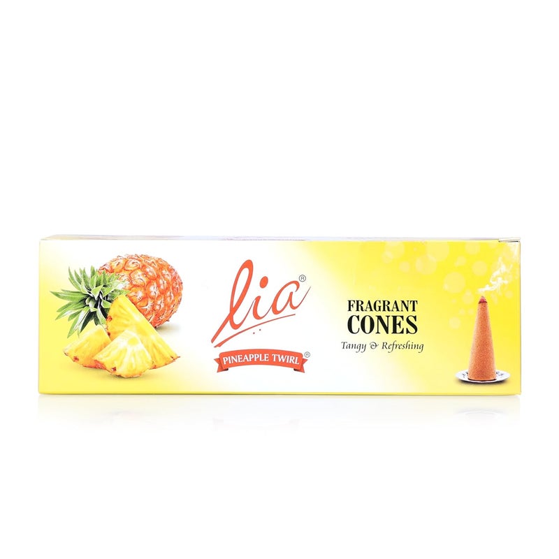 Cycle Pure Lia Incense Cones Combo Pack of 4 Fragrances 256N 64 Cones per Pack Floral FruityLong Lasting Dhoop Cones for Pooja Meditation Positive Vibes Freshness Relaxation - Image 5