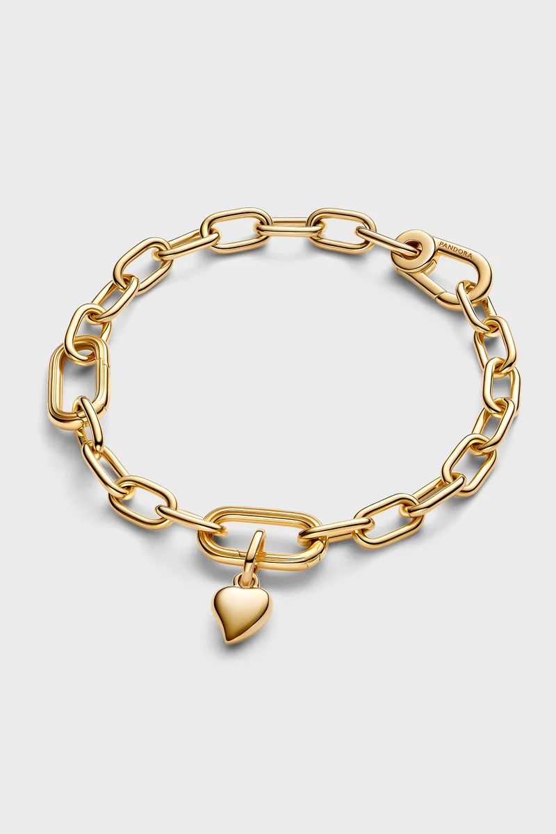 باندورا Asymmetrical Heart Charm