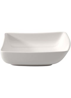 Villeroy & Boch Villeroy & Boch New Wave Square Individual Bowl, 4.75 in, Premium Porcelain, White  - Image 1
