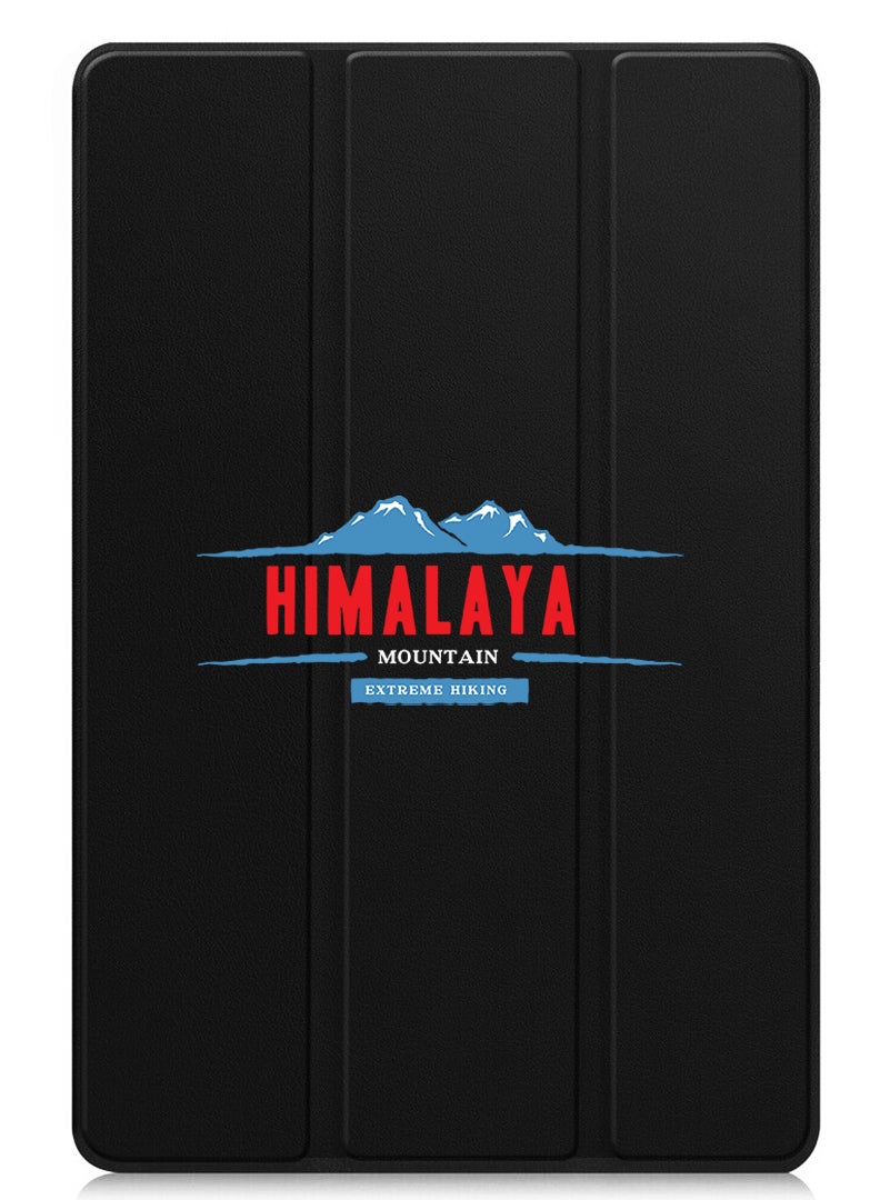 Theodor Protective Flip Case For Apple iPad mini 7th Generation (A17 Pro 2024 / Mini 6 2021 6th Generation) With Trifold Stand Auto Wake Sleep Shockproof Cover Himalaya extreme hiking - Image 1