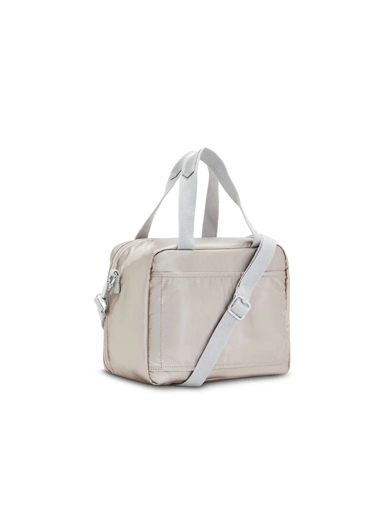 كيبلينغ Miyo Large lunchbox (with trolley sleeve) Soft Met Glow