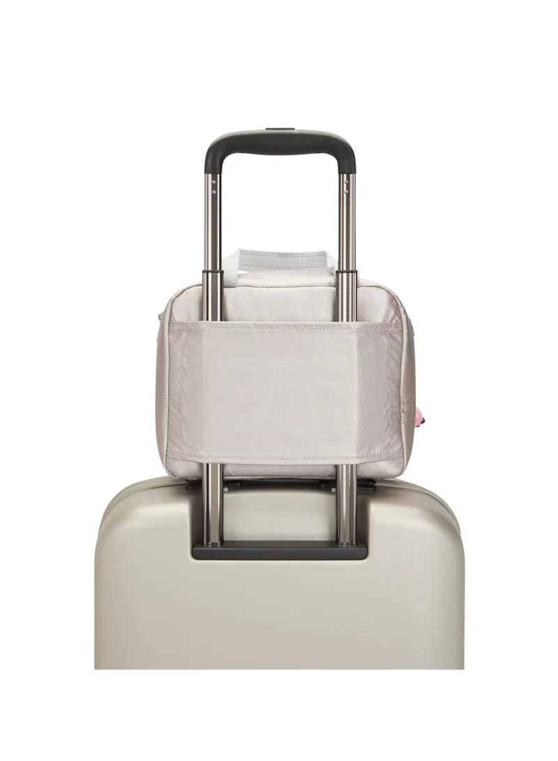 كيبلينغ Miyo Large lunchbox (with trolley sleeve) Soft Met Glow