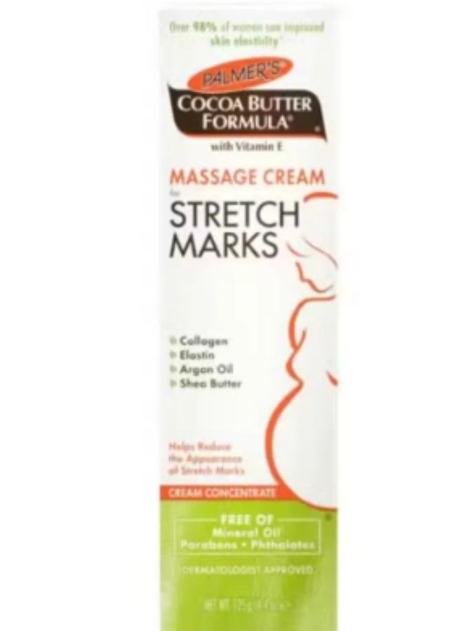Palmers Massage Cream For Stretch Marks With Cocoa Butter Formula And Vitamin E- 250ml