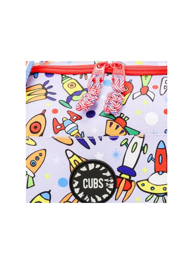 Cubs Space Ships Medium Duffel Bag - Image 4