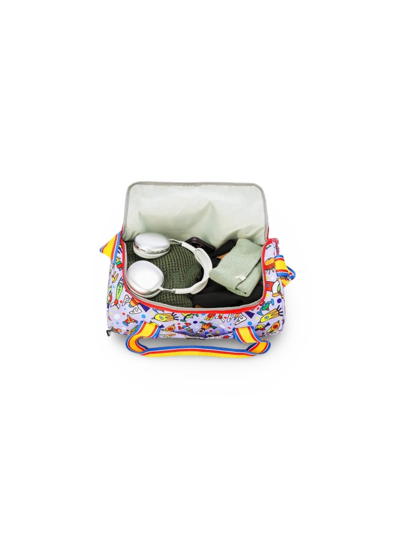 Cubs Space Ships Medium Duffel Bag - Image 3