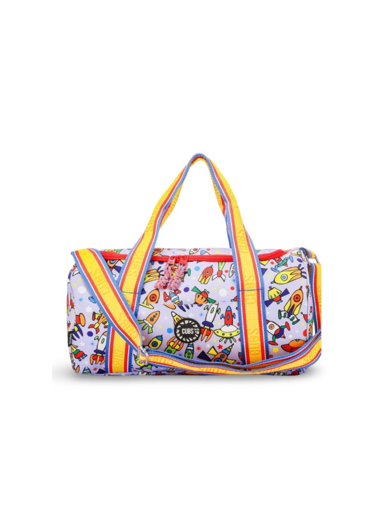 Cubs Space Ships Medium Duffel Bag - Image 1