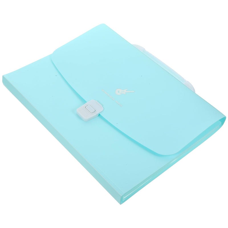 A4 Expanding Accordion File Folder 13 Compartments Portable Document Organizer - Image 2