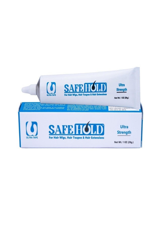 SAFEHOLD Lace Wig Glue for Hair Wigs_Hair Toupees_Hair Extensions Tube | Long Lasting Bonding | Acrylic-Based Clear &Transparent Glue| 4+ Weeks Hold | Maximum Wear | 1FL oz -28 g_Pack of 1 - Image 1