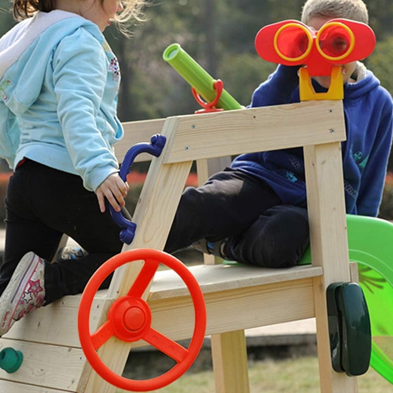 كلاراكو ملحقات بديلة لعجلة القيادة من كلاركو، طقم أرجوحة ملعب (أحمر) - Image 5