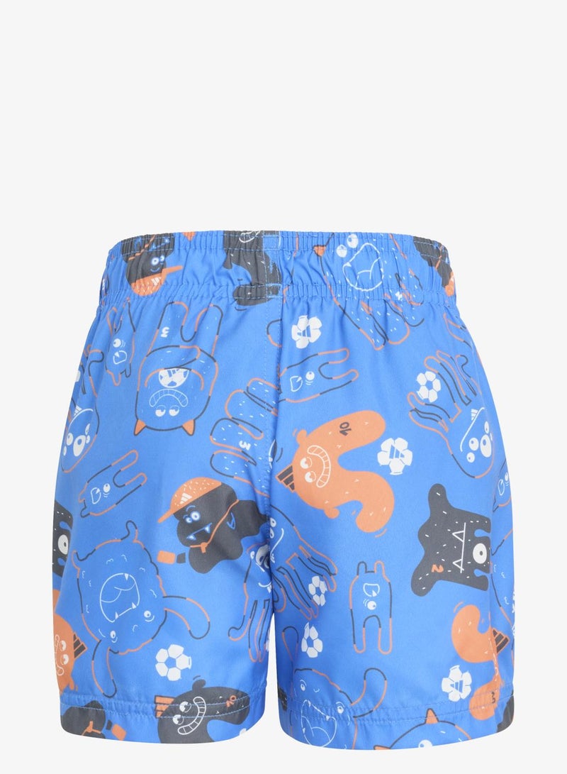 Adidas TIRONSTER ALL OVER PRINT SWIM SHORTS - Image 3