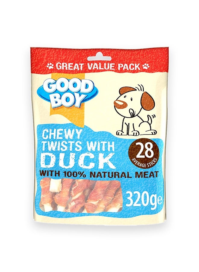 Armitage Chewy Twists With Duck - 320G  - Image 1