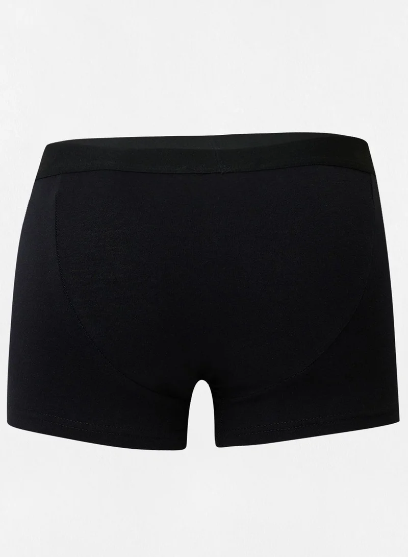 Mango Man Solid Trunks (Pack Of 2)