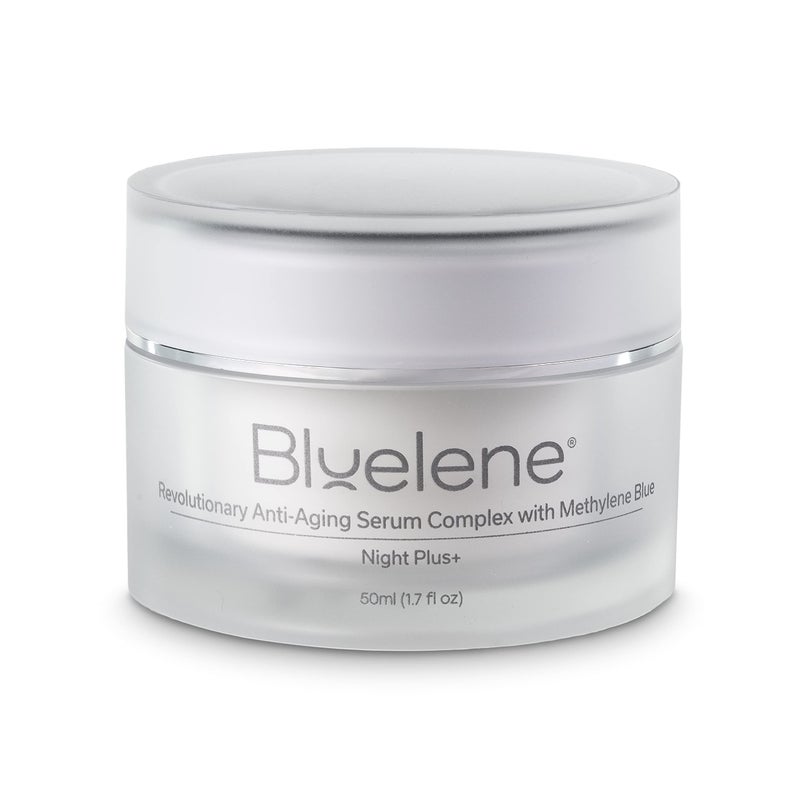 Bluelene Anti-wrinkle Night Plus+ Cream, with Methylene Blue and Vitamin C serum. (50 ml) - Image 1