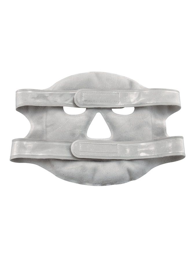 FOMI Cold Clay Facial Ice Mask | Cooling Face Mask for Acne, Swollen Face, Puffy Eyes, Dark Circles, Headache, Migraine, Sinus Relief | Fabric Backing | Natural Clay Filling (X-Large) - Image 3