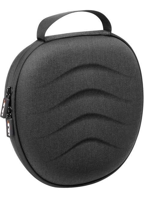 Case for AirPods Max JSVER Hard Carrying Case for Apple AirPods Max Headphone Supports Sleep Mode OverEar Headsets Portable Storage Bag Black