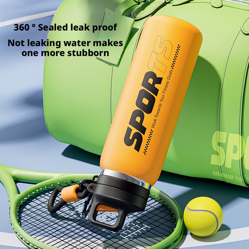 600ml Sports Sliding Lid Tumbler with Straw - Image 3